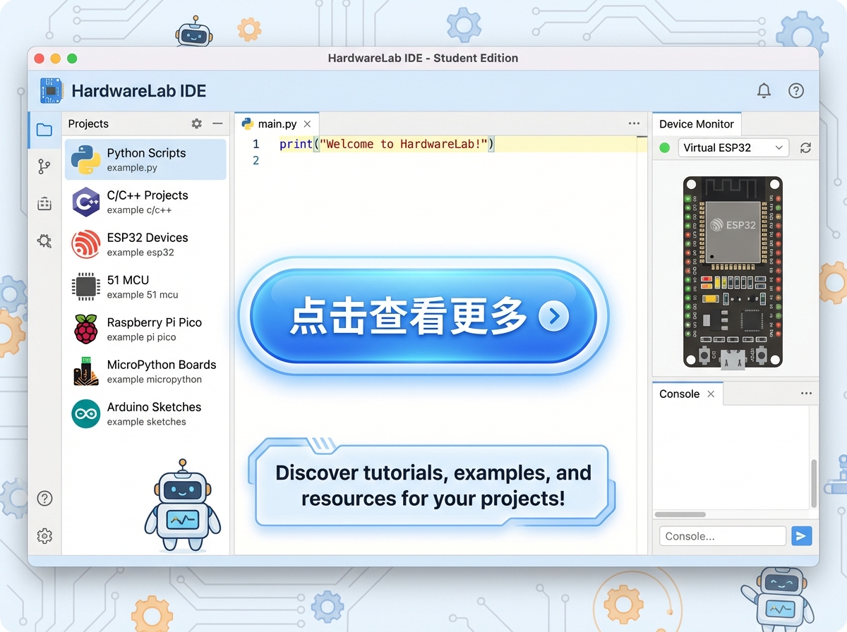 HardwareLab IDE 界面